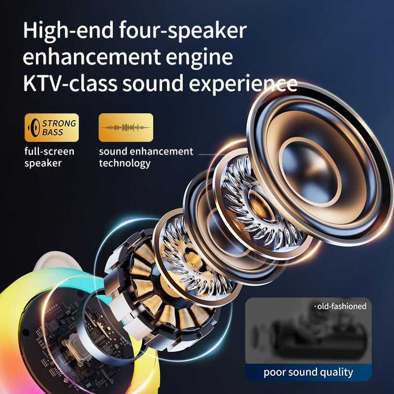 Singing Speaker System, Karaoke Singing Speaker, Flexible Music Playback Machine, Portable Speaker