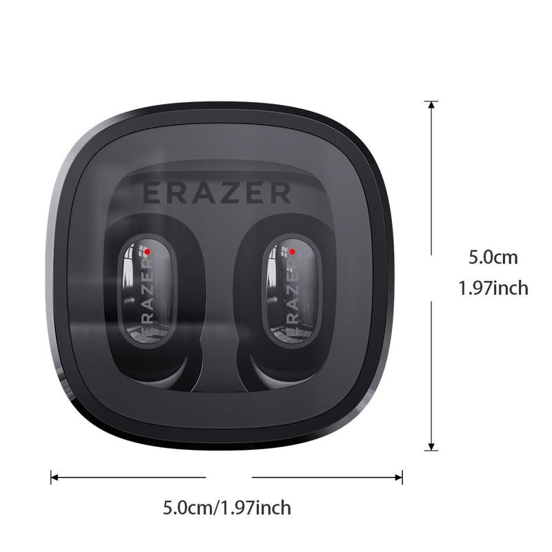 Erazer XT62PRO Wireless Bluetooth-Compatible Earphone, In-Ear Design Earphone with Mic for Gaming, Sports, Running, Gaming Headset for Men & Women, Wireless Earbuds