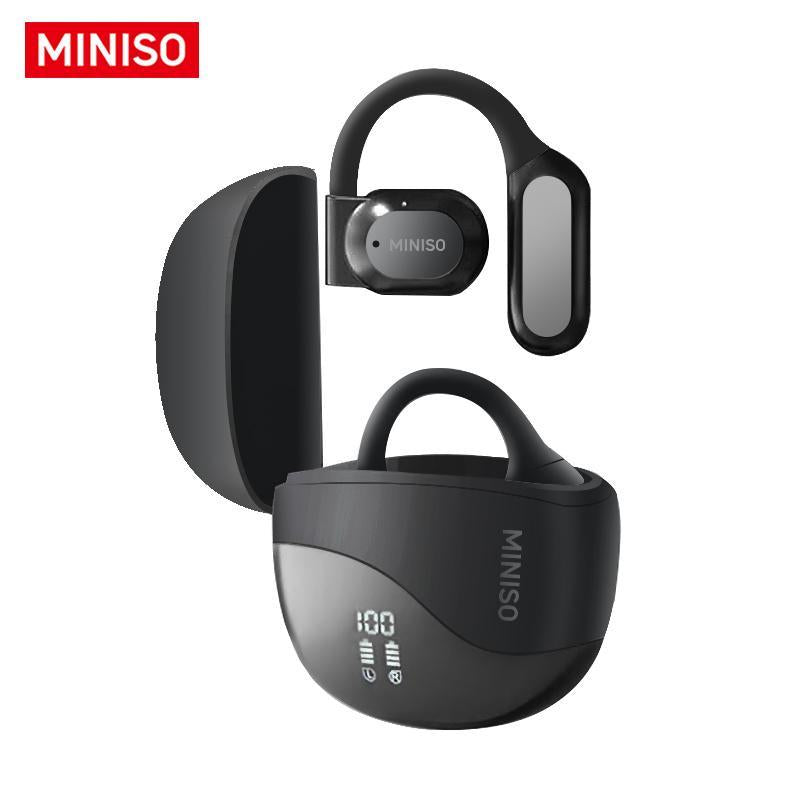 Christmas MINISO X38 Wireless Open Earbud, Noise Cancelling Headphone with Microphone, Hifi Stereo Noise Cancelling Sports Headphone for Electronic Devices