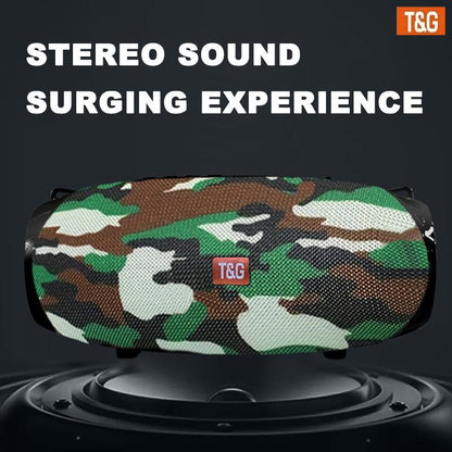 T&G Outdoor Portable Wireless Speaker, TWS Stereo Sound Rechargeable Speaker, Home Music Speaker Compatible with Phone/Tablet/Tv, Audio & Video Product